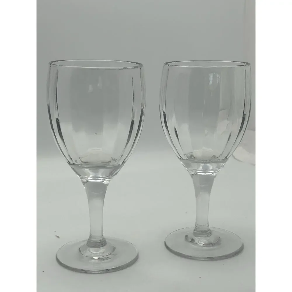 Water Goblets Set Of 2.